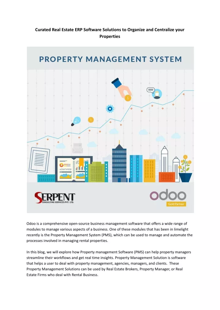 curated real estate erp software solutions