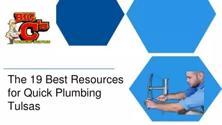 The 19 Best Resources for Quick Plumbing Tulsas