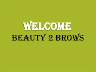 welcome