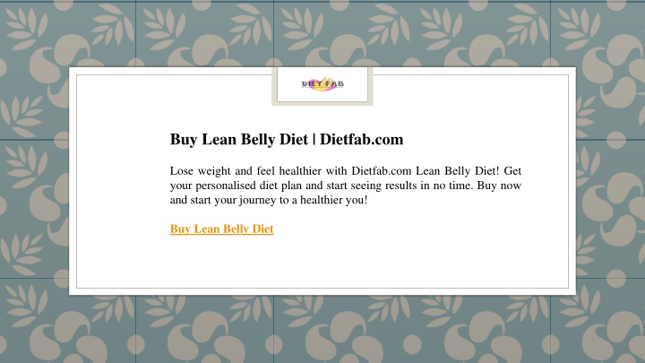 buy lean belly diet dietfab com lose weight