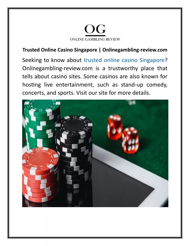 trusted online casino singapore onlinegambling