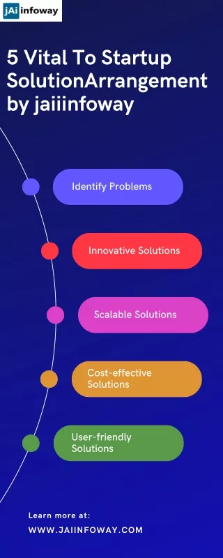 5 Vital To Startup SolutionArrangement by jaiiinfoway