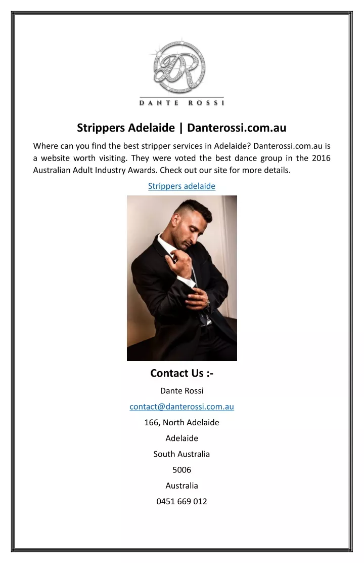 strippers adelaide danterossi com au