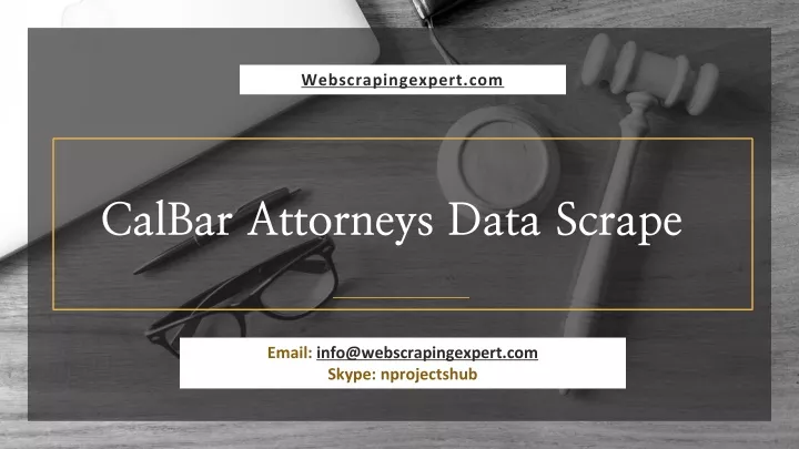 calbar attorneys data scrape