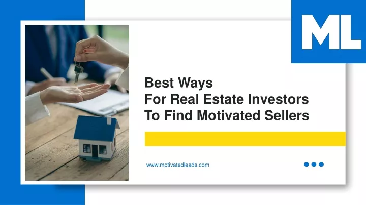 best ways for real estate investors to find