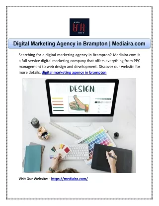 Digital Marketing Agency in Brampton | Mediaira.com