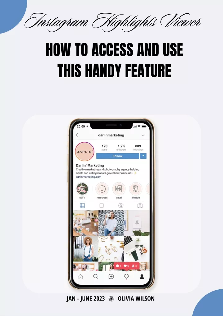 instagram highlights viewer how to access