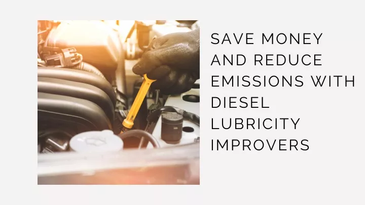 save money and reduce emissions with diesel