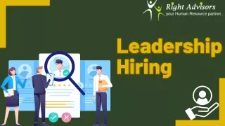 Best Leadership Hiring Consultant Service in faridabad Delhi NCR