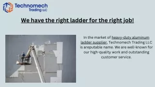 We have the right ladder for the right job! (1)