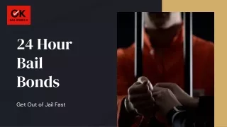 24 Hour Bail Bonds - Get Out of Jail Fast