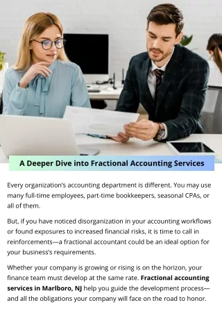 a deeper dive into fractional accounting services