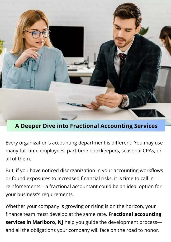 a deeper dive into fractional accounting services
