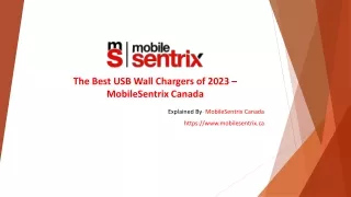 The Best USB Wall Chargers of 2023 – MobileSentrix Canada