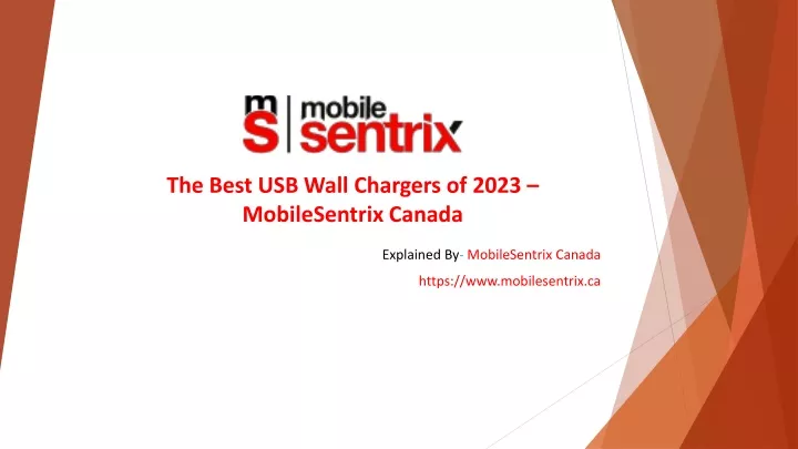 the best usb wall chargers of 2023 mobilesentrix canada