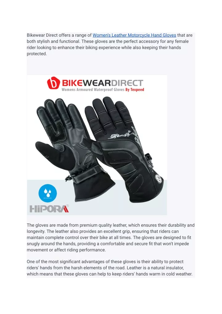 bikewear direct offers a range of women s leather