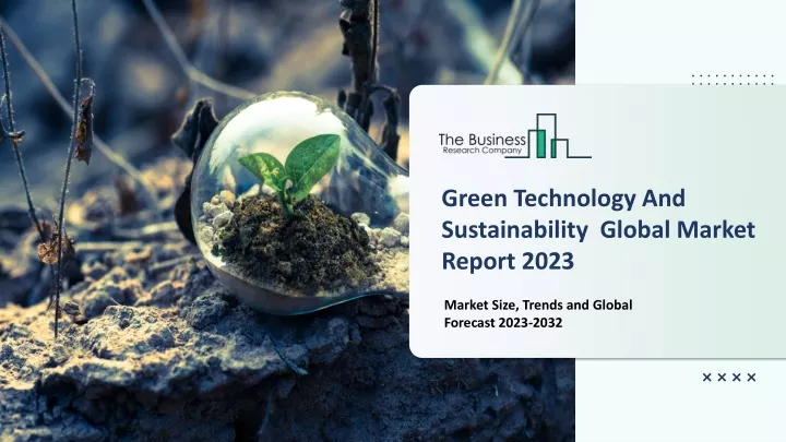 green technology and sustainability global market