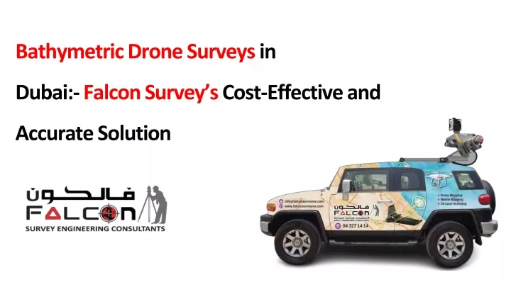 bathymetric drone surveys in dubai falcon survey s cost effective and accurate solution