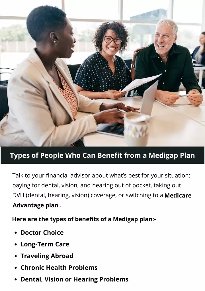 types of people who can benefit from a medigap