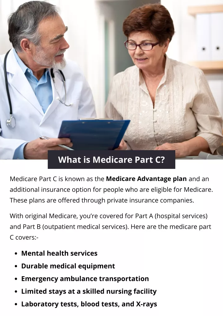 PPT - What is Medicare Part C PowerPoint Presentation, free download ...