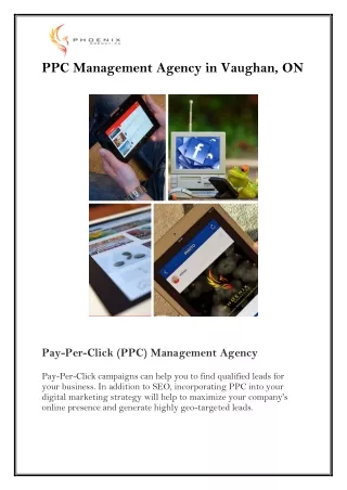 PPC Management Agency in Vaughan, ON