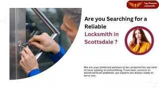 Are you Searching for a Reliable Locksmith in Scottsdale