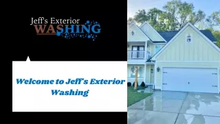 Best Power Washing In Charleston, SC | Jeff's Exterior Washing