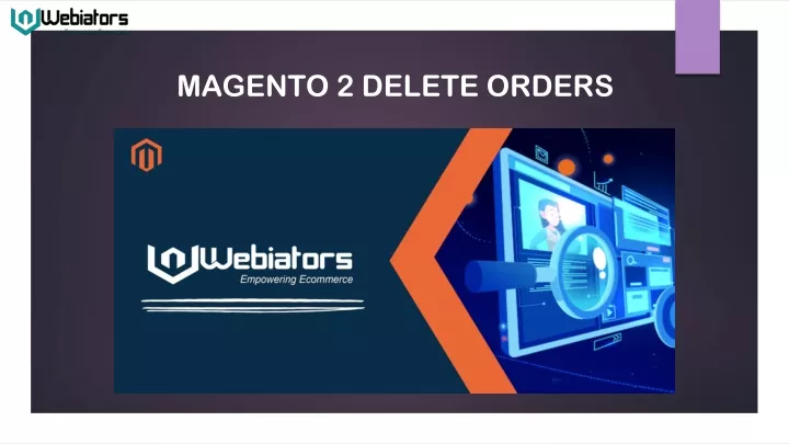 magento 2 delete orders