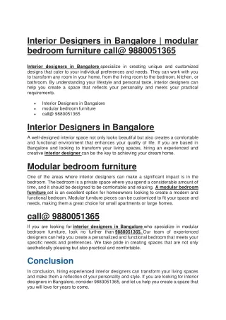 Interior Designers in Bangalore- Vardhaman kitchen & interiors