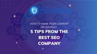 How to Rank Your Content on Google 5 Tips from the Best SEO Company