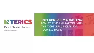 Influencer Marketing: How to Find and Partner with the Right Influencers for You
