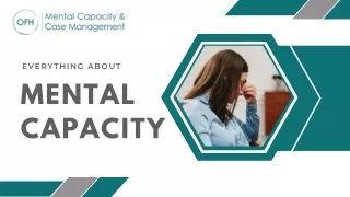 Understanding Mental Capacity | Its Importance | OFH Care