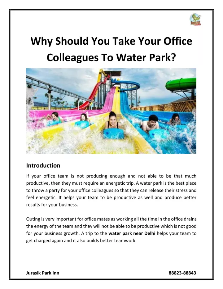 why should you take your office colleagues