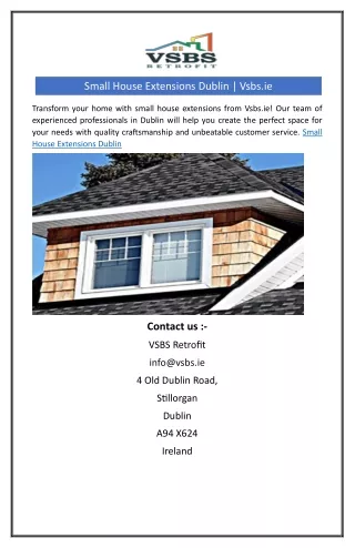 small house extensions dublin vsbs ie