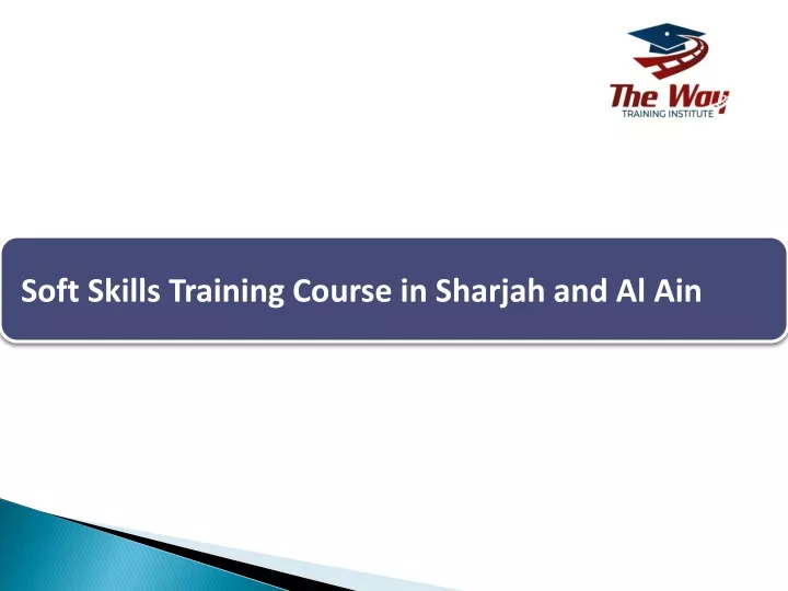 soft skills training course in s harjah and al ain