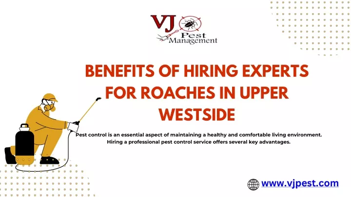 benefits of hiring experts for roaches in upper