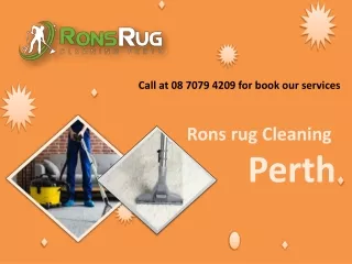 Rons Rug Cleaning Perth