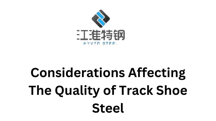 considerations affecting the quality of track