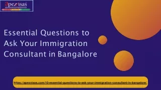 Essential Questions to Ask Your Immigration Consultant