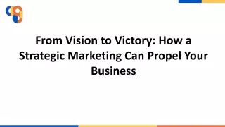 Strategic Marketing Agency - Advist Global
