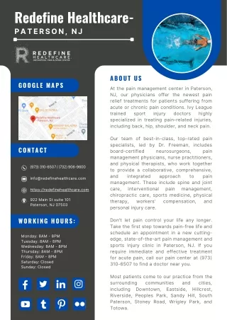 Redefine Healthcare - Paterson, NJ