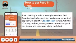 Food In Train