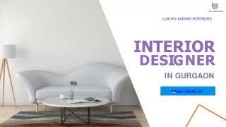 Best Interior designing firm in Gurgaon