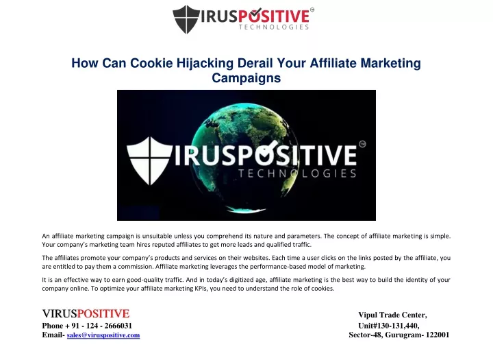 how can cookie hijacking derail your affiliate