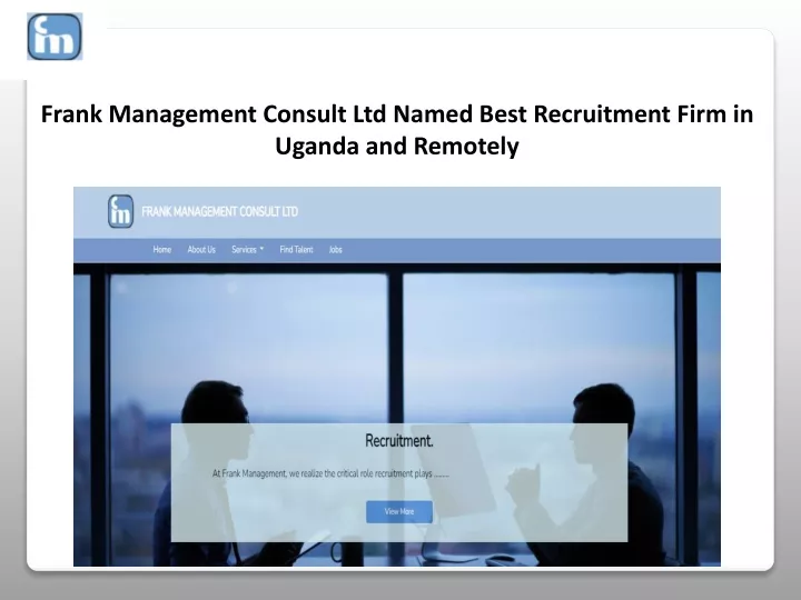 frank management consult ltd named best