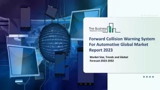 forward collision warning system for automotive