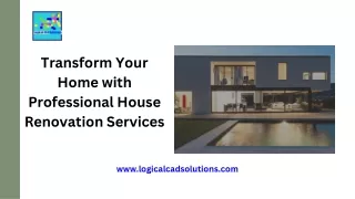 Transform Your Home with Professional House Renovation Services