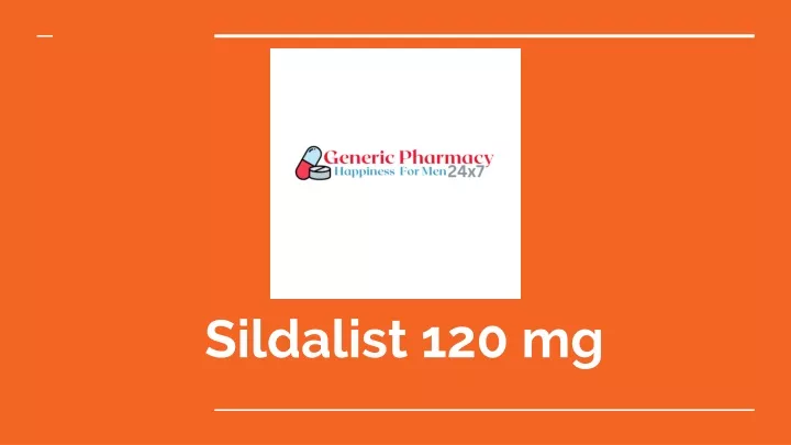 sildalist 120 mg