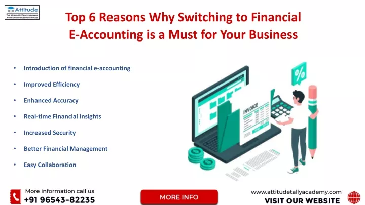 top 6 reasons why switching to financial e accounting is a must for your business