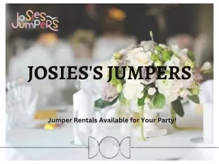 Best Kids Birthday Party Jumper Rental Duncan, SC - Josie’s Jumpers